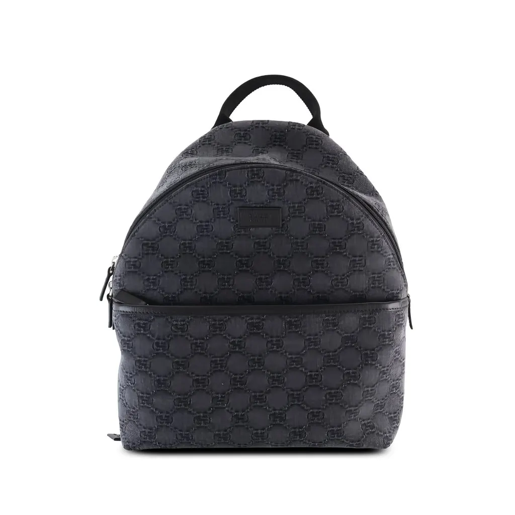 Gucci Kids GG Denim Backpack