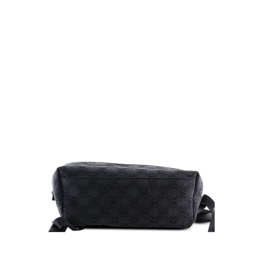 Gucci Kids GG Denim Backpack Grey Denim Very good - Inside View