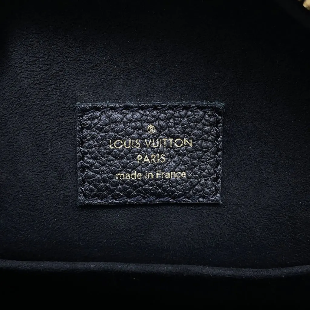 Louis Vuitton Monogram Empreinte Boite Chapeaux Souple MM Black Leather Good - Box View