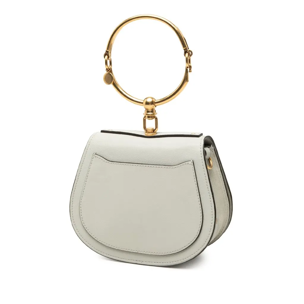 Chloé Small Leather Nile Bracelet Satchel MultiColor Leather Very good - Back View