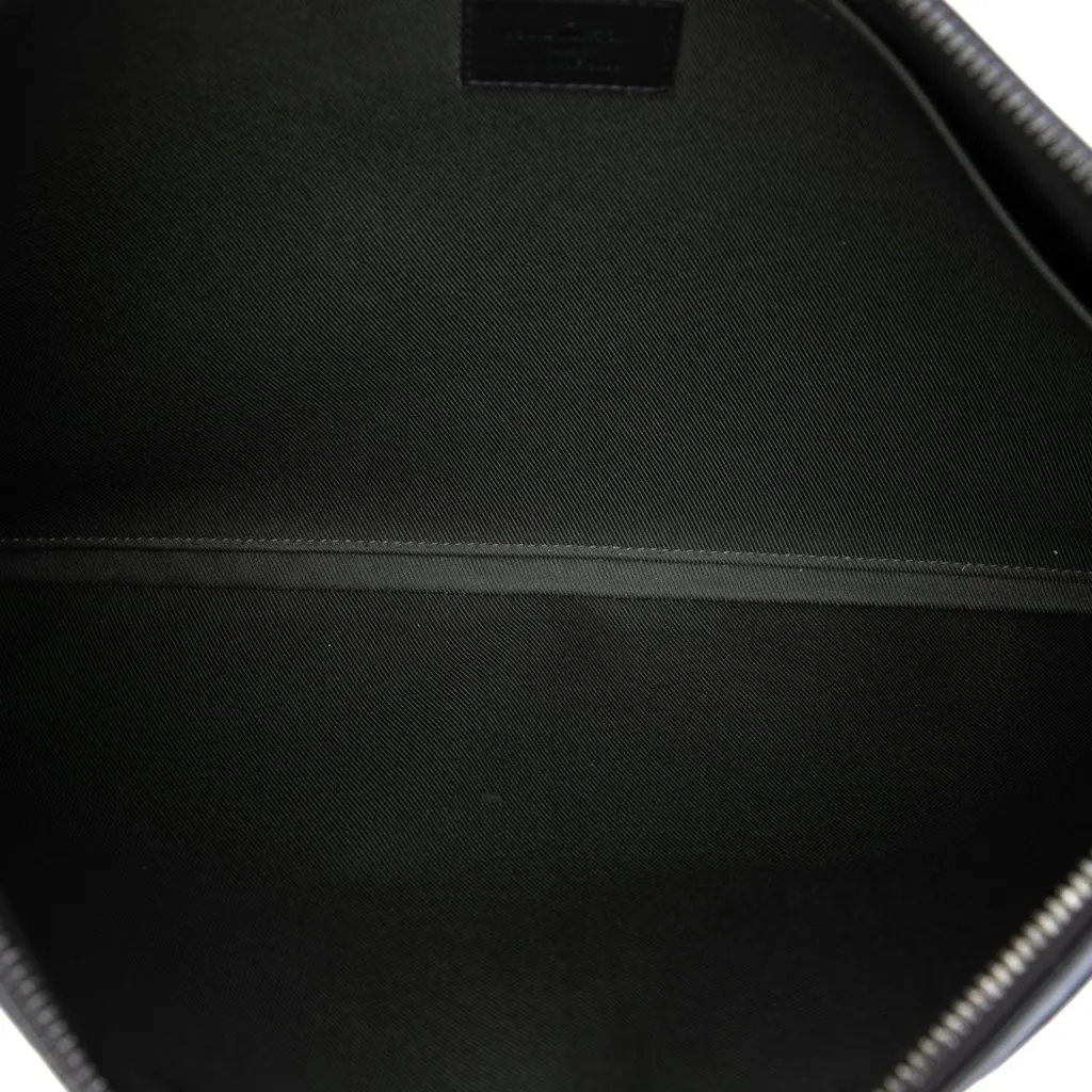 Louis Vuitton Monogram Eclipse Vivienne Apollo Pochette GM Black Very good - Model View