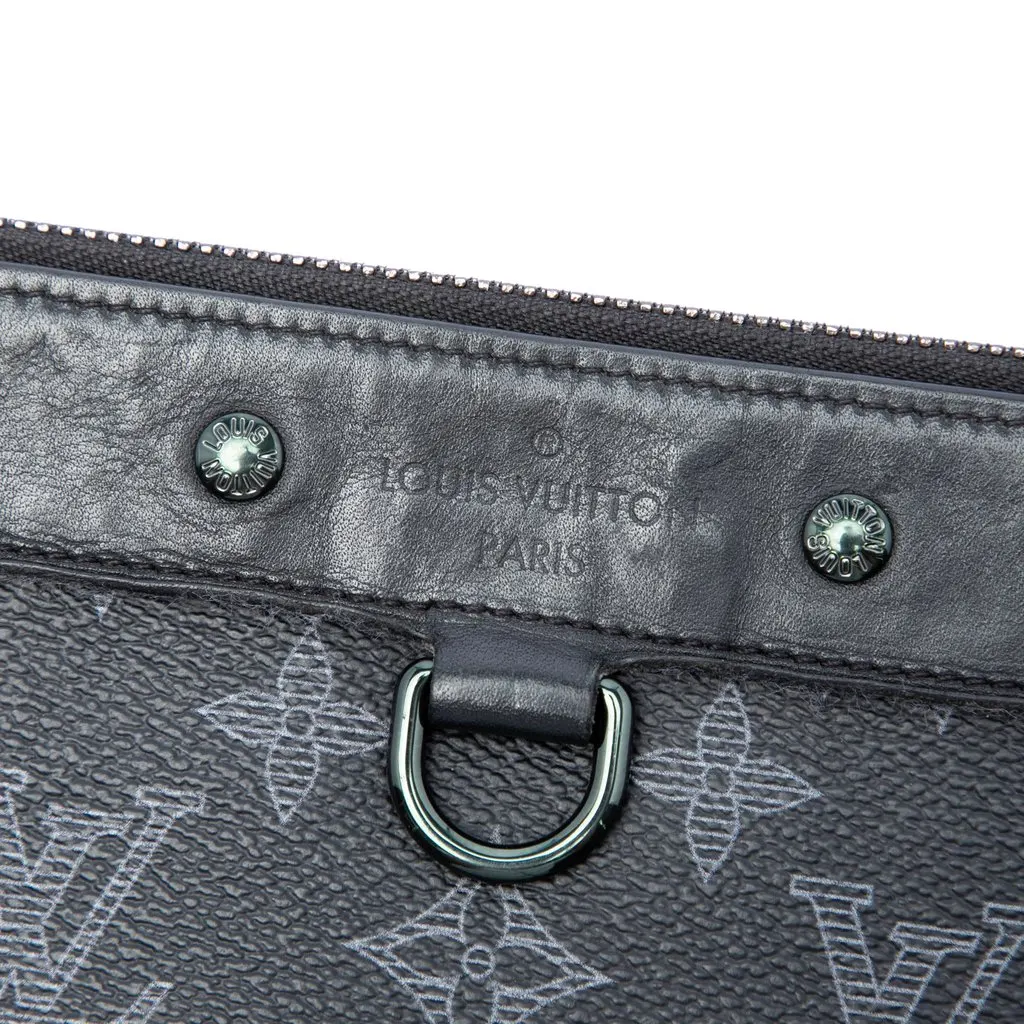 Louis Vuitton Monogram Eclipse Vivienne Apollo Pochette GM Black Very good - Box View