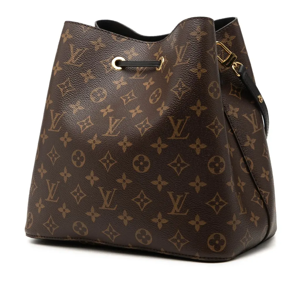 Louis Vuitton Monogram Neonoe MM Brown Very good - Back View