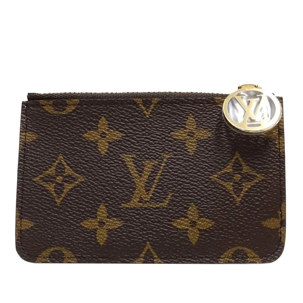 Louis Vuitton Monogram Romy Card Holder Brown Never worn - Back View