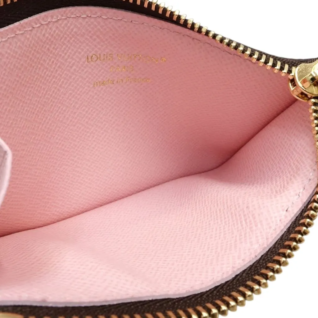 Louis Vuitton Monogram Romy Card Holder Brown Never worn - Inside View