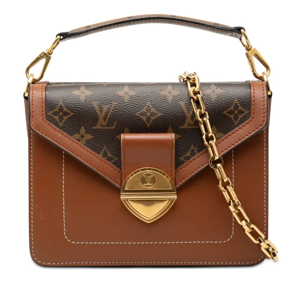 Louis Vuitton Monogram Retro Biface Brown Canvas Good - Front View