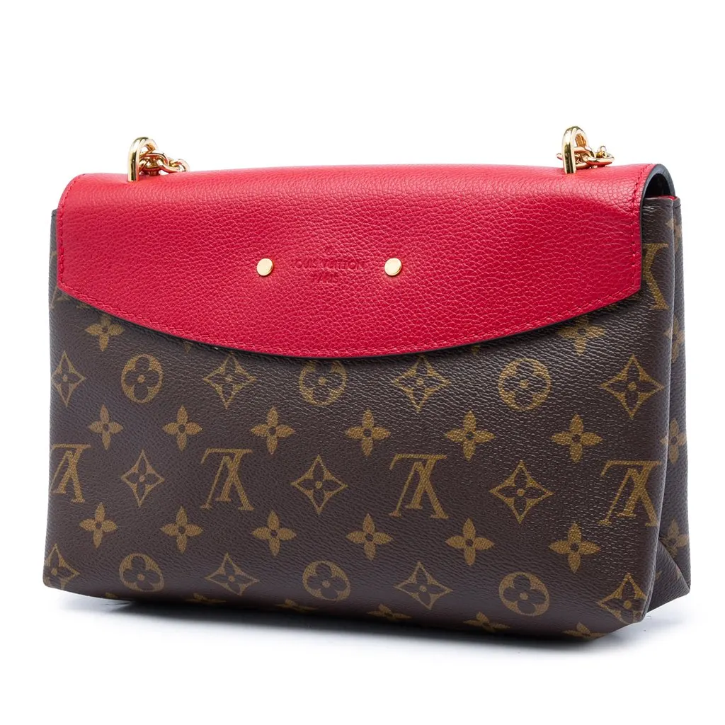 Louis Vuitton Monogram Saint Placide Brown Very good - Back View