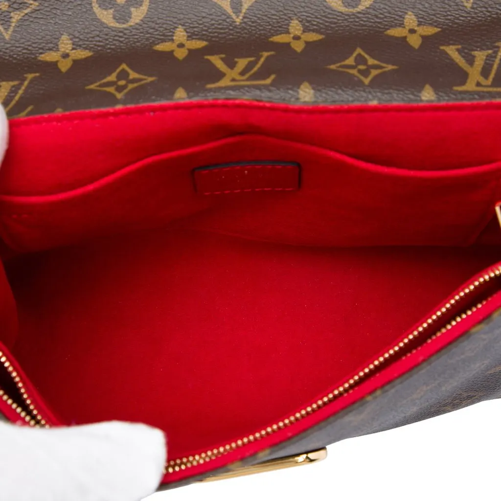 Louis Vuitton Monogram Saint Placide Brown Very good - Model View