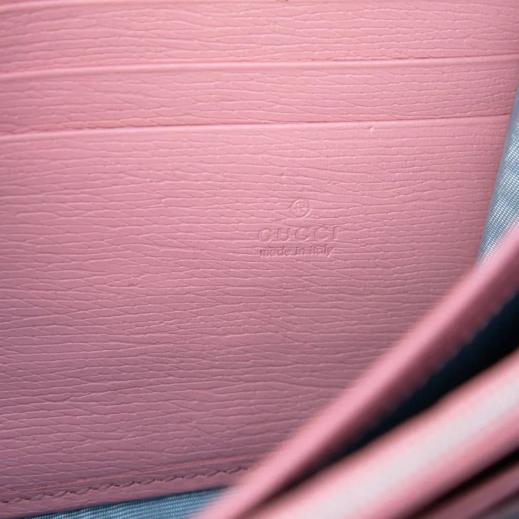 Gucci Calfskin Valentines Day Dionysus Wallet On Chain Pink Leather Very good - Box View