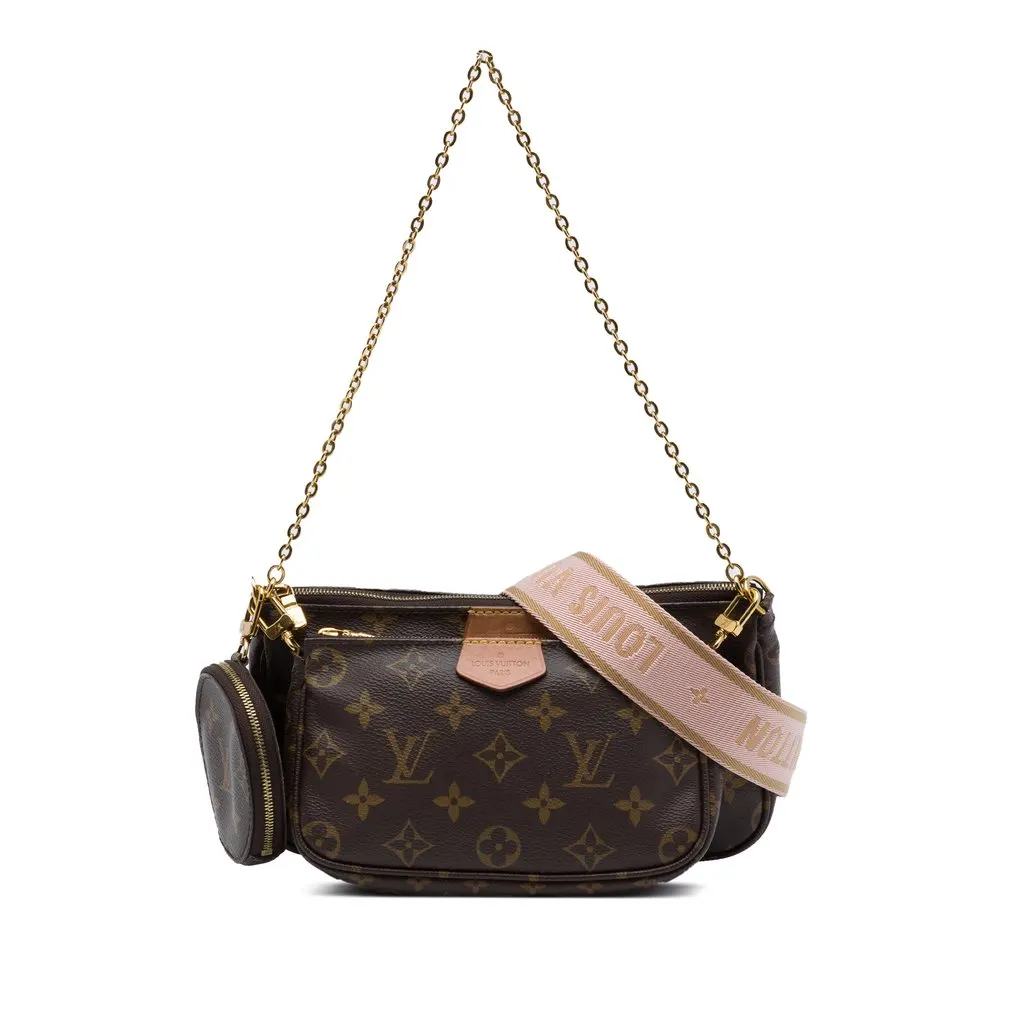 Louis Vuitton Monogram Multi Pochette Accessoires Brown Very good - Front View