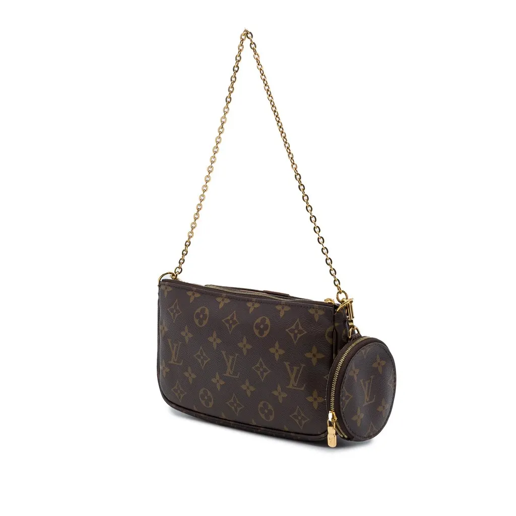 Louis Vuitton Monogram Multi Pochette Accessoires Brown Very good - Back View