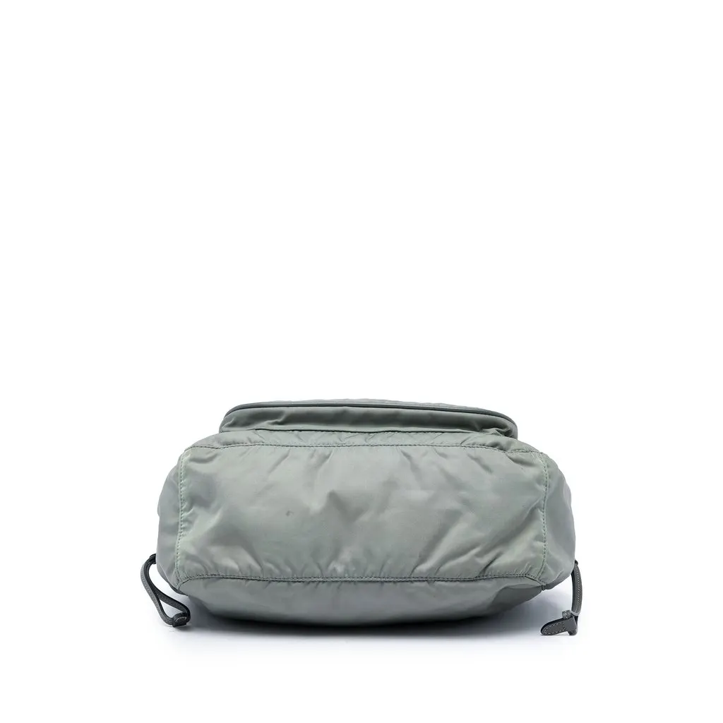 Prada Saffiano Trimmed Tessuto Zip Top Crossbody MultiColor Very good - Inside View
