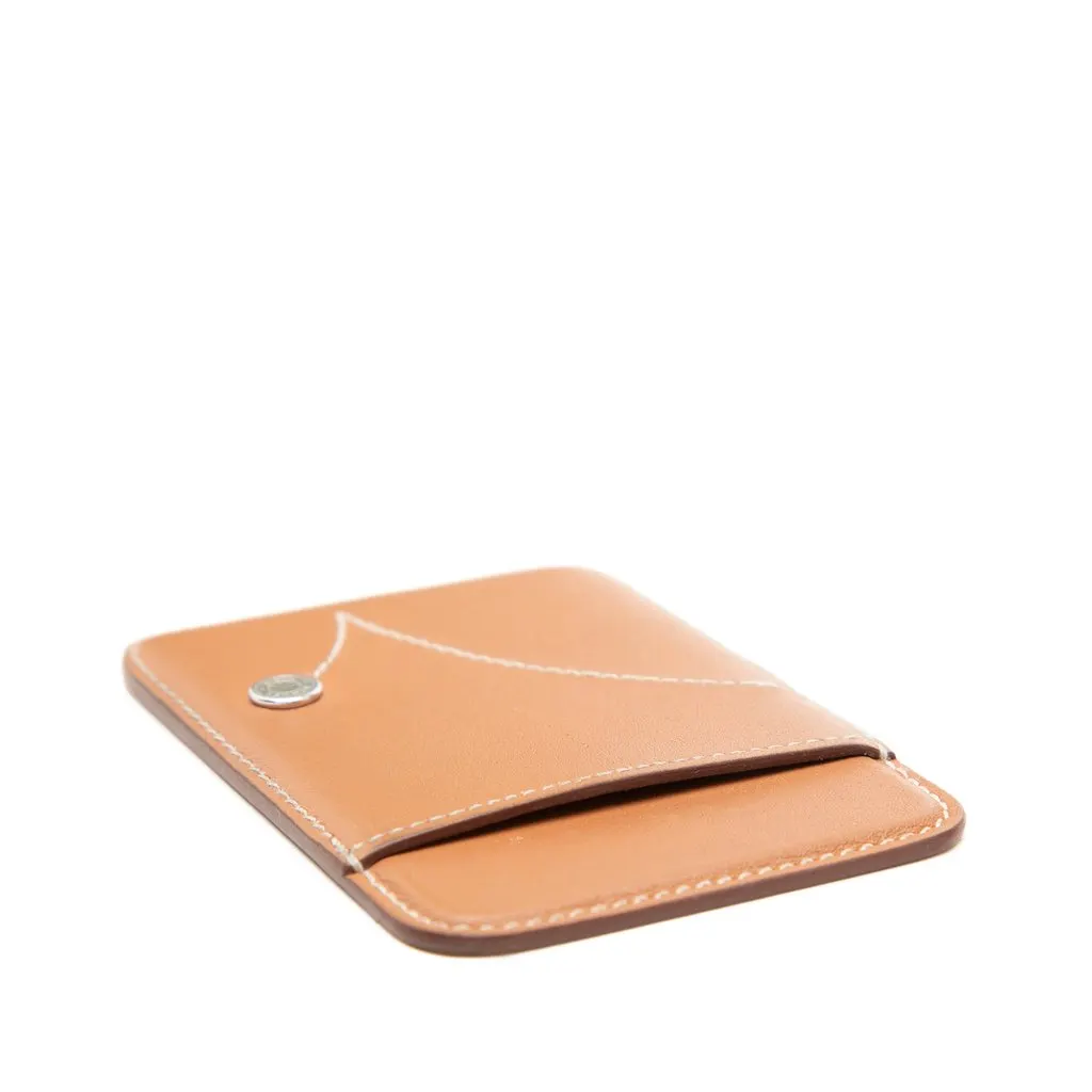 Hermès Swift Bounce MagSafe Card Holder Brown Leather Very good - Inside View