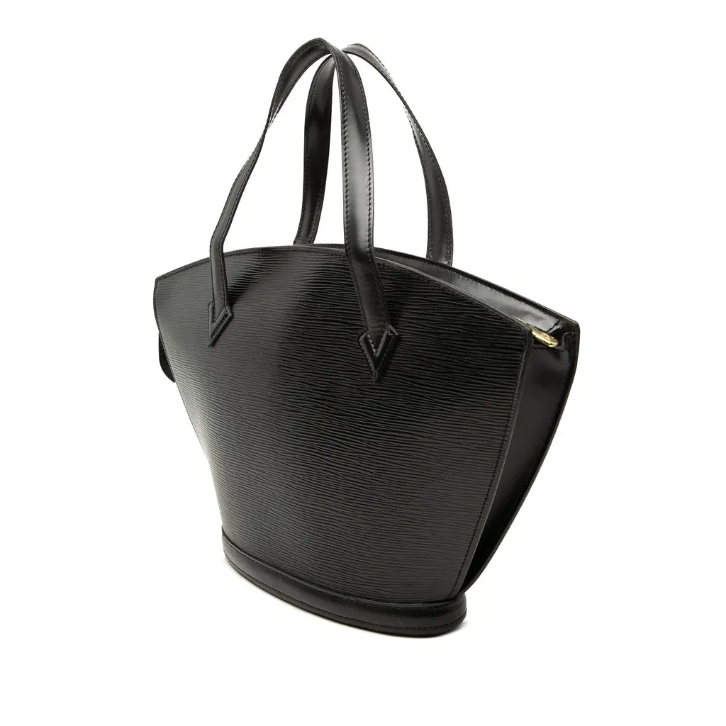 Louis Vuitton Epi Saint Jacques PM Short Strap Black Leather Very good - Back View