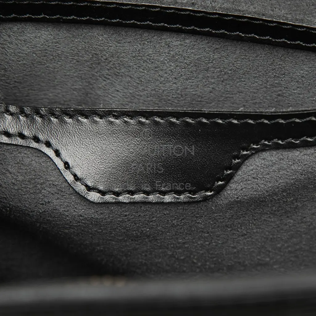 Louis Vuitton Epi Saint Jacques PM Short Strap Black Leather Very good - Box View