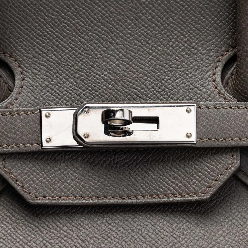 Hermès Epsom Birkin Retourne 35 Brown Leather Very good - Box View