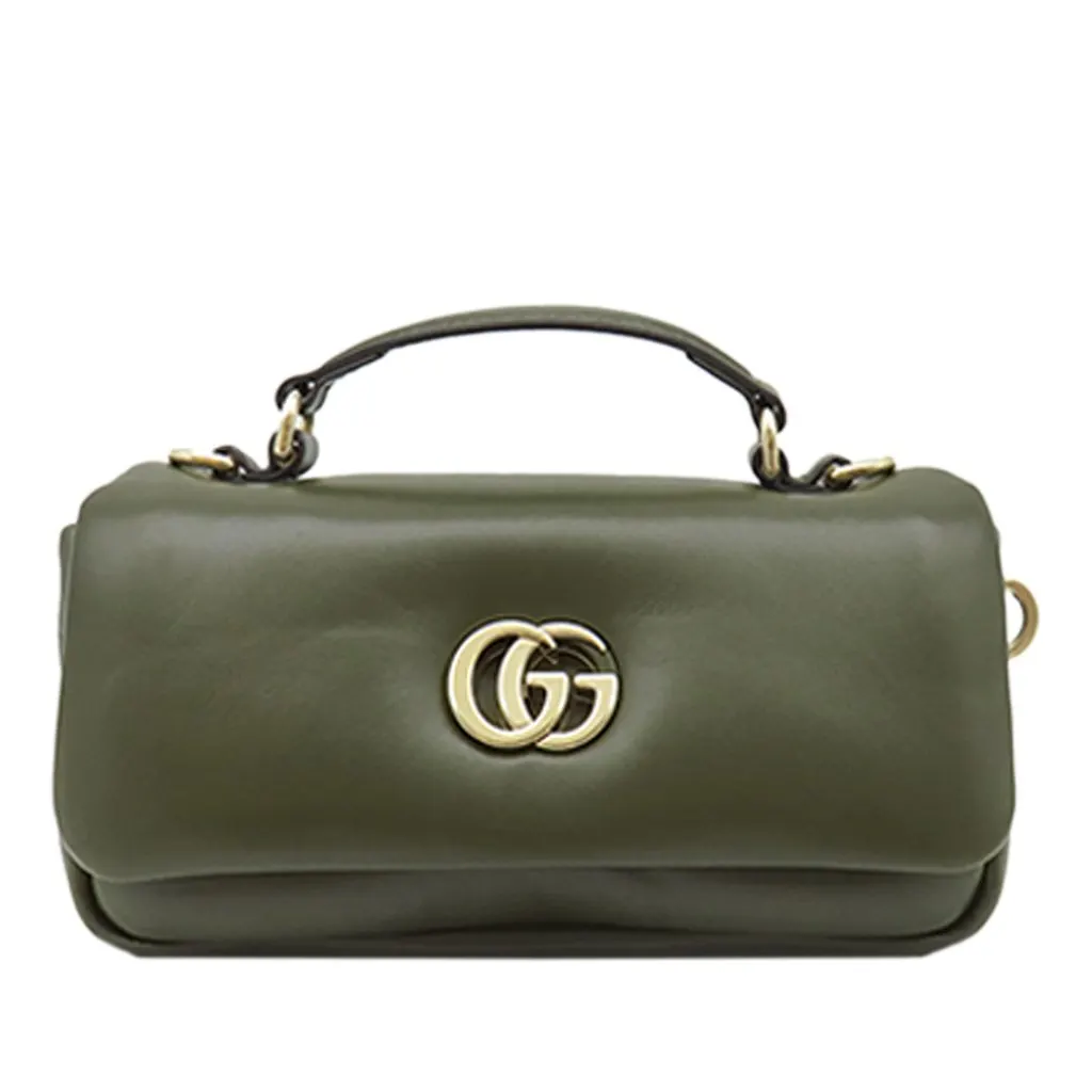 Gucci Mini GG Milano Lambskin Top Handle Bag