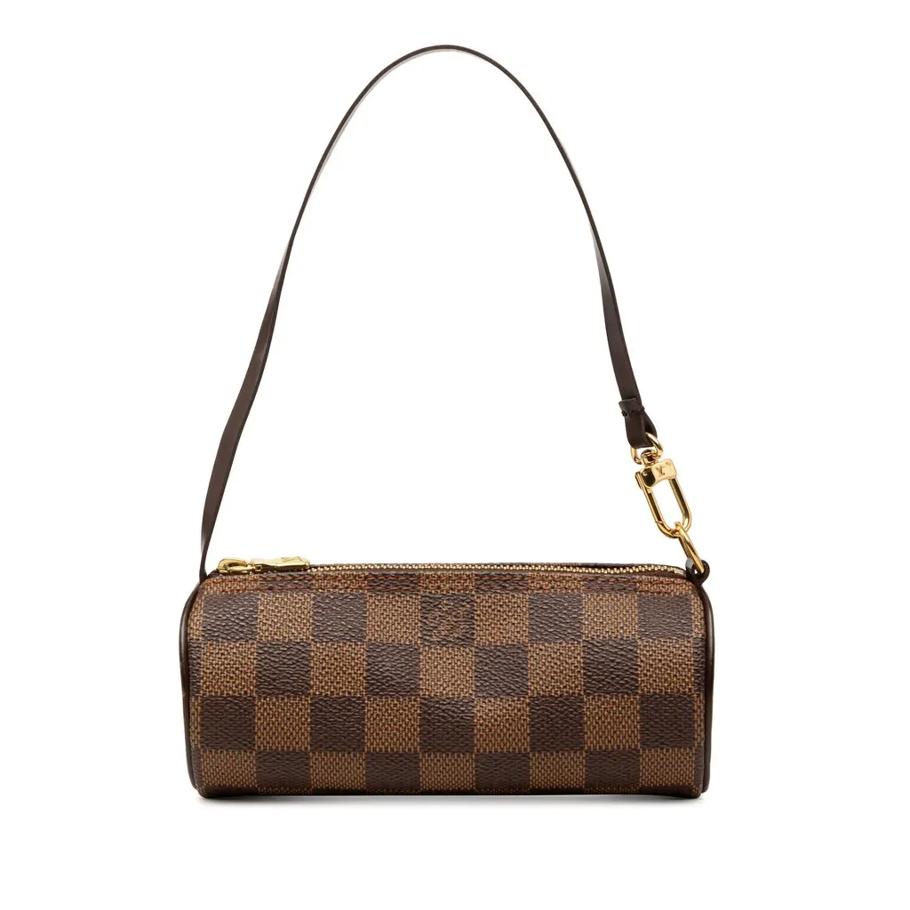 Louis Vuitton Damier Ebene Papillon Pochette Brown Very good - Front View