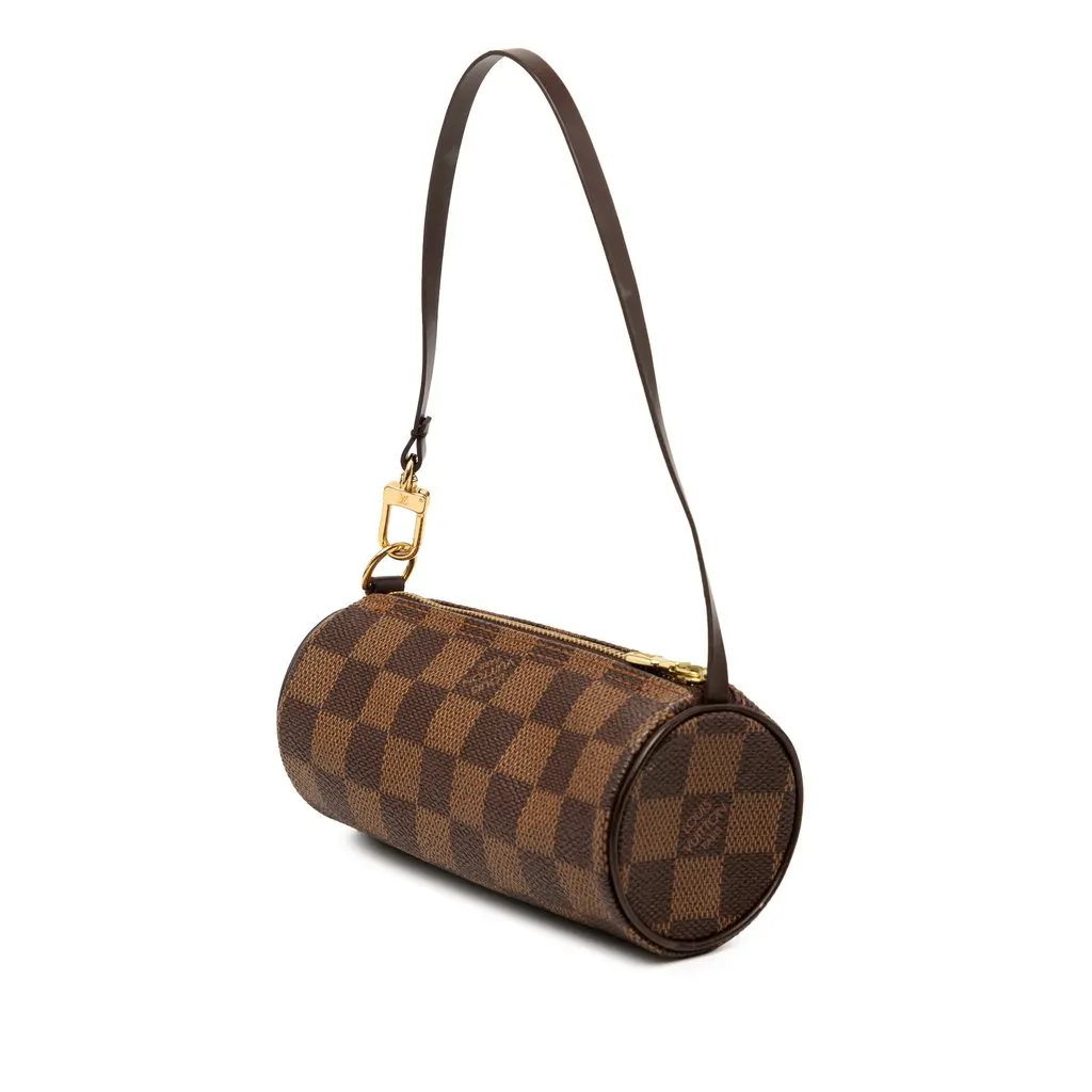 Louis Vuitton Damier Ebene Papillon Pochette Brown Very good - Back View
