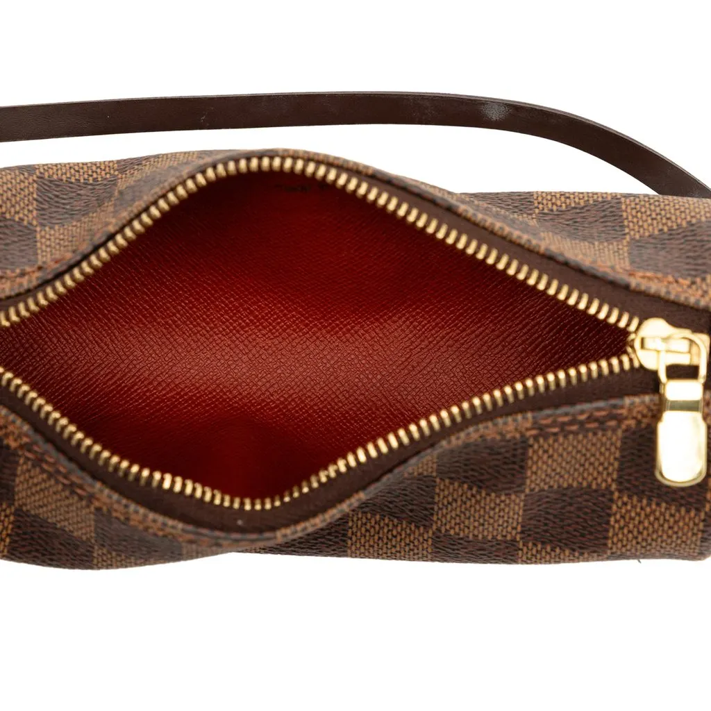 Louis Vuitton Damier Ebene Papillon Pochette Brown Very good - Model View