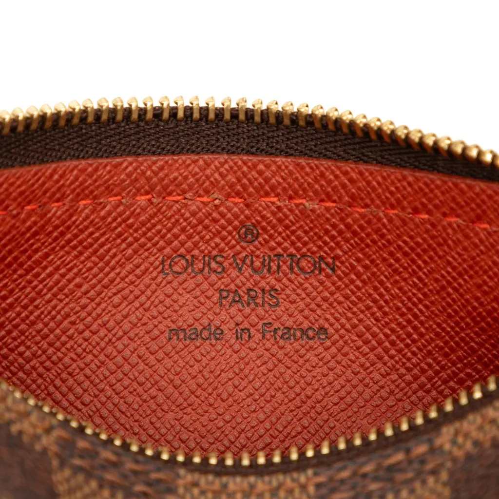 Louis Vuitton Damier Ebene Papillon Pochette Brown Very good - Box View