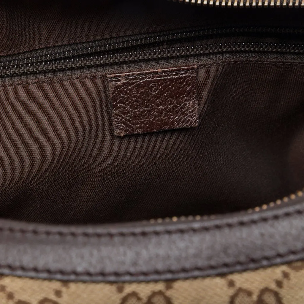 Gucci GG Canvas Crossbody Beige Canvas Good - Box View