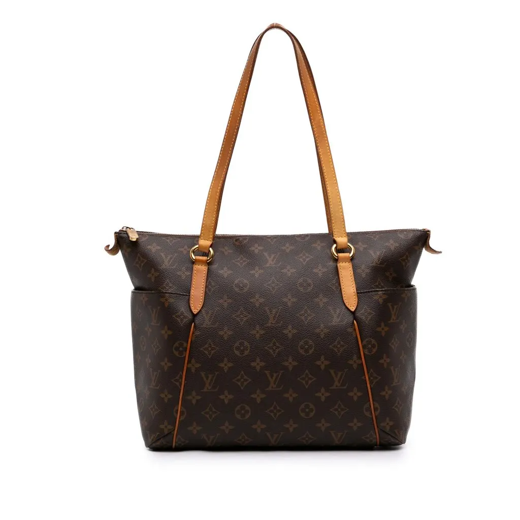 Louis Vuitton Monogram Totally MM Brown Canvas Good - Front View
