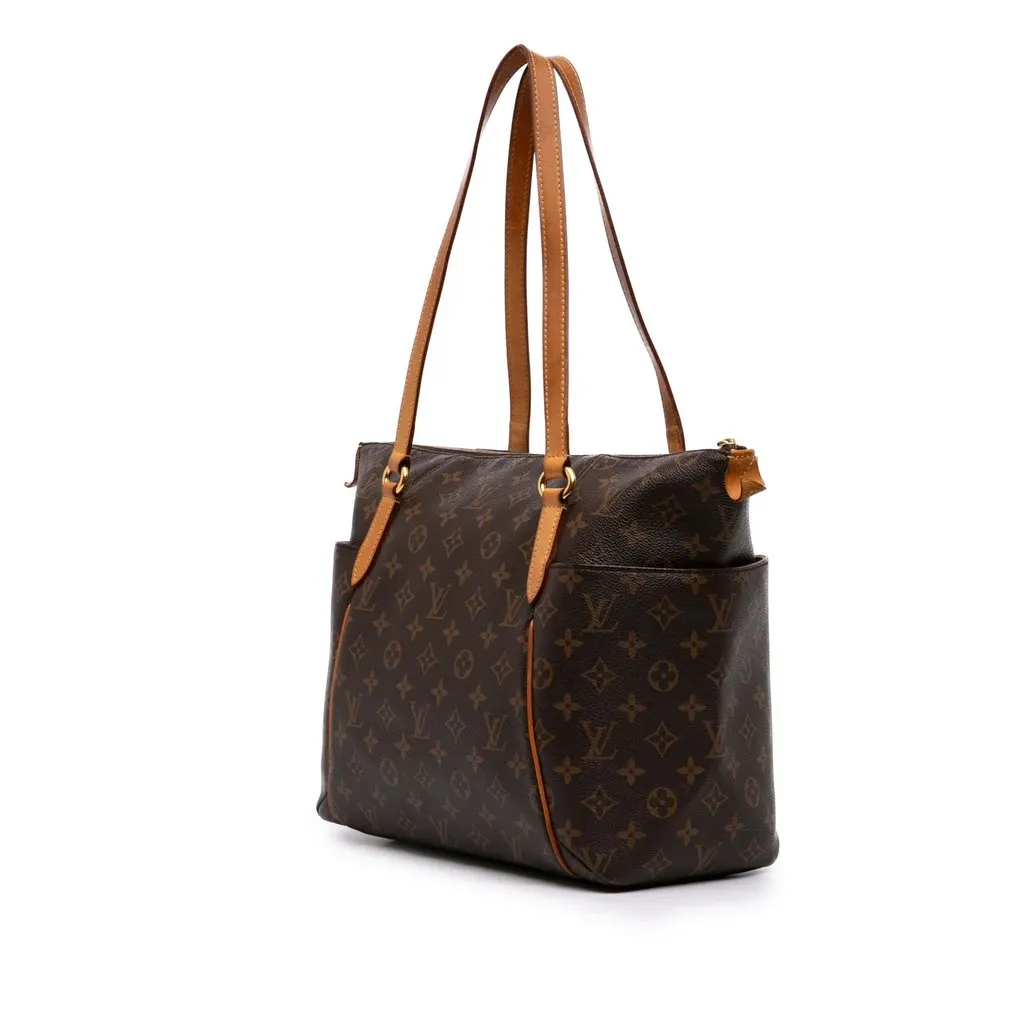 Louis Vuitton Monogram Totally MM Brown Canvas Good - Back View