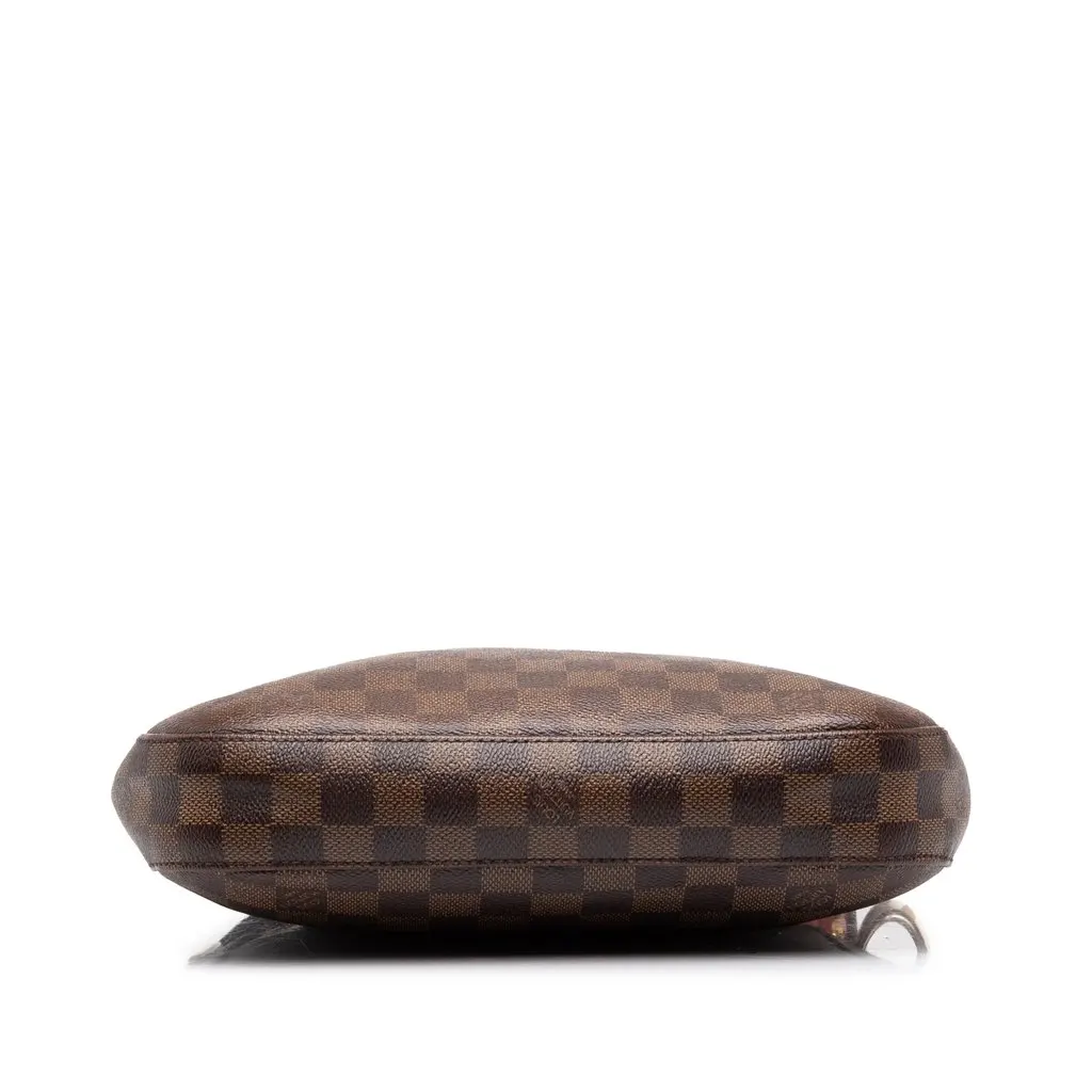 Louis Vuitton Damier Ebene South Bank Besace Brown Canvas Good - Inside View