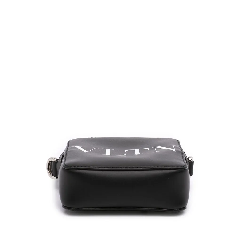 Valentino Small Leather VLTN Crossbody Black Leather Very good - Inside View