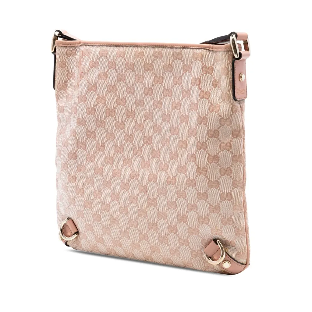 Gucci GG Crystal Abbey D Ring Crossbody Pink Very good - Back View