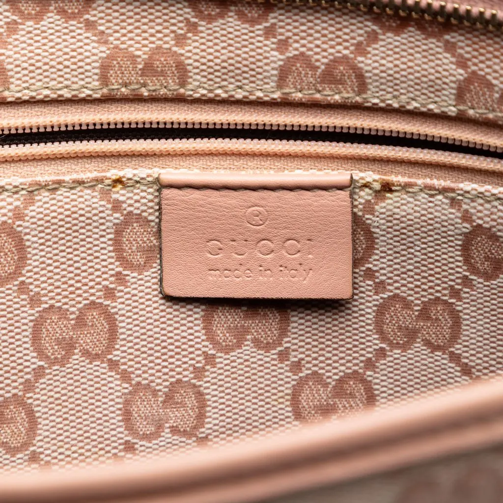 Gucci GG Crystal Abbey D Ring Crossbody Pink Very good - Box View