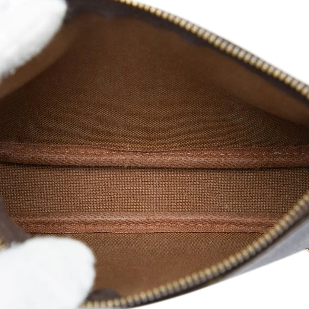Louis Vuitton Monogram Mini Pochette Accessoires Brown Very good - Model View