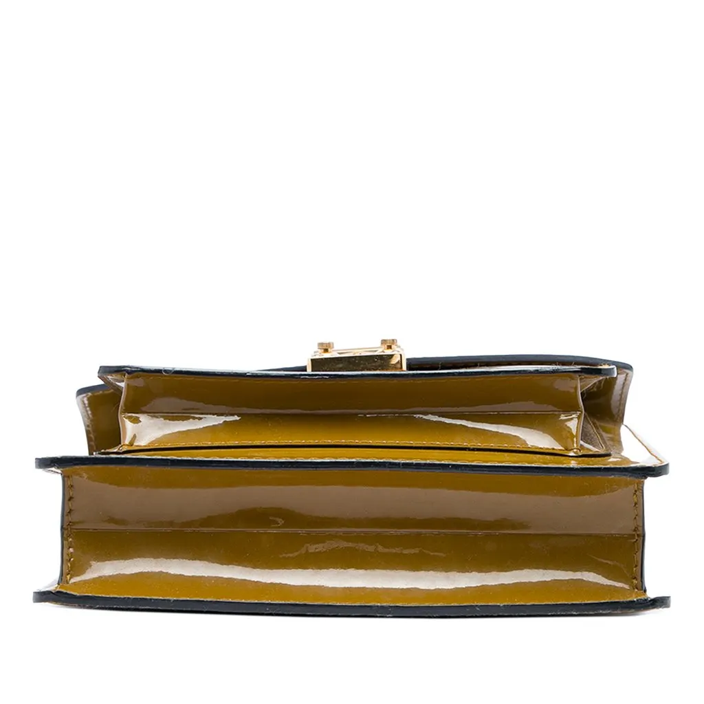 Louis Vuitton Vernis Monceau BB Brown Leather Very good - Inside View