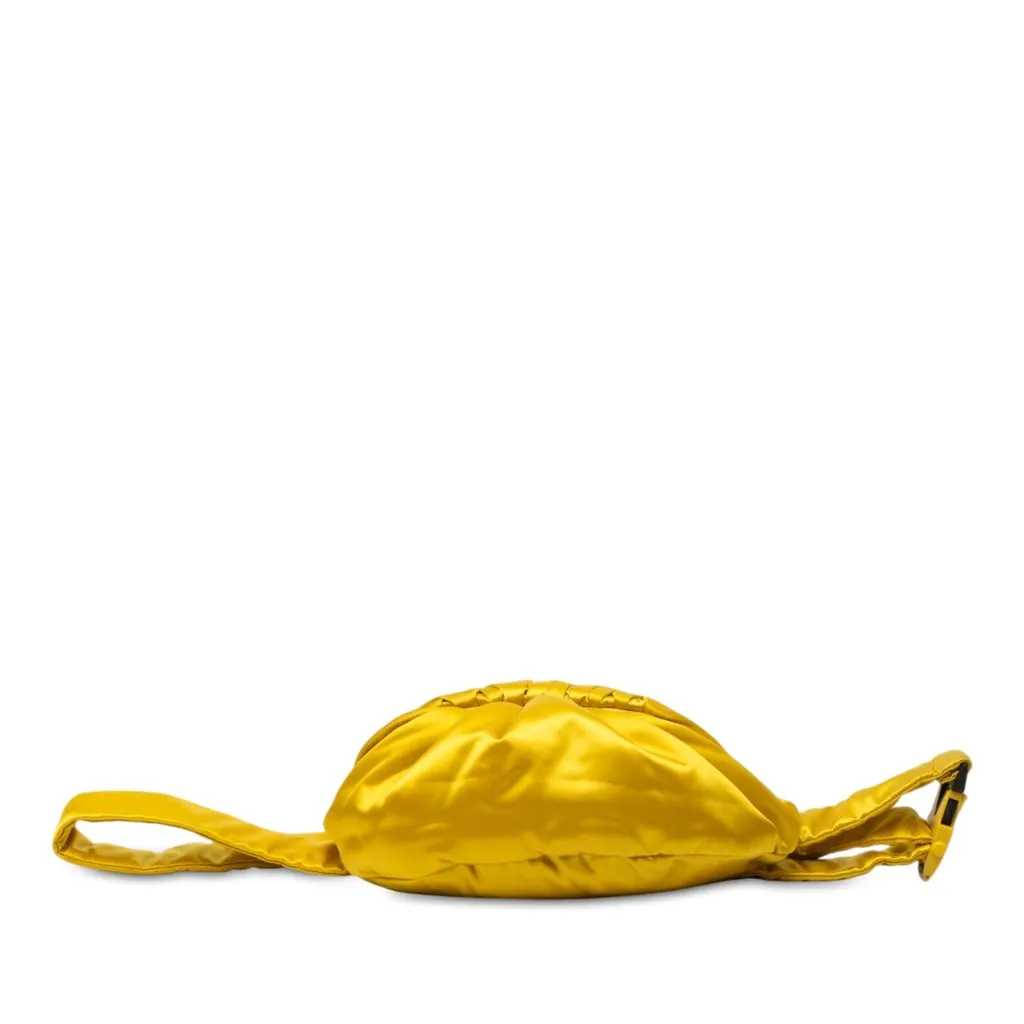 Bottega Veneta Satin The Body Pouch Belt Bag Yellow Very good - Inside View