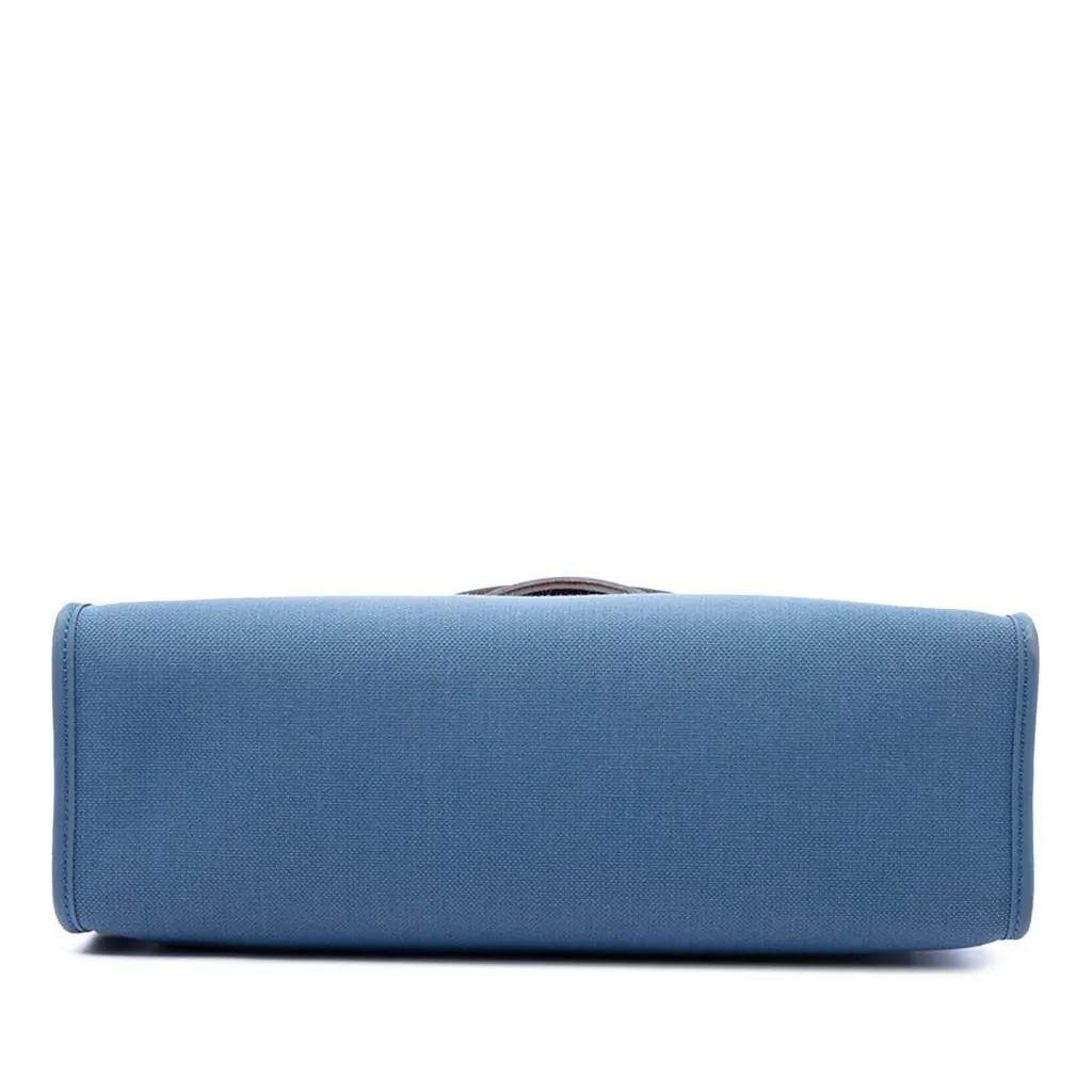 Hermès Toile Herbag Zip 31 Blue Canvas Very good - Inside View