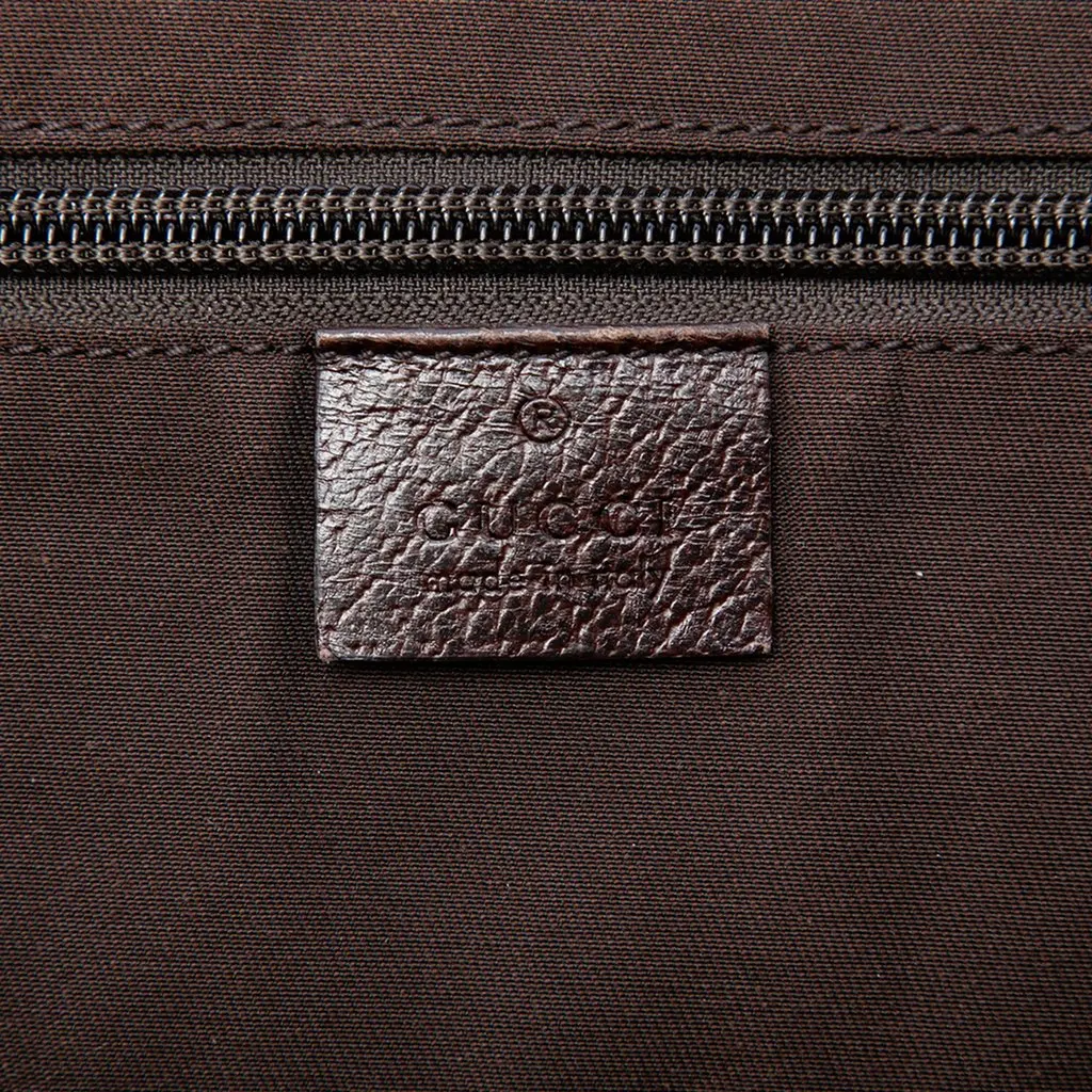 Gucci GG Canvas Web Flap Messenger Bag Beige Very good - Box View