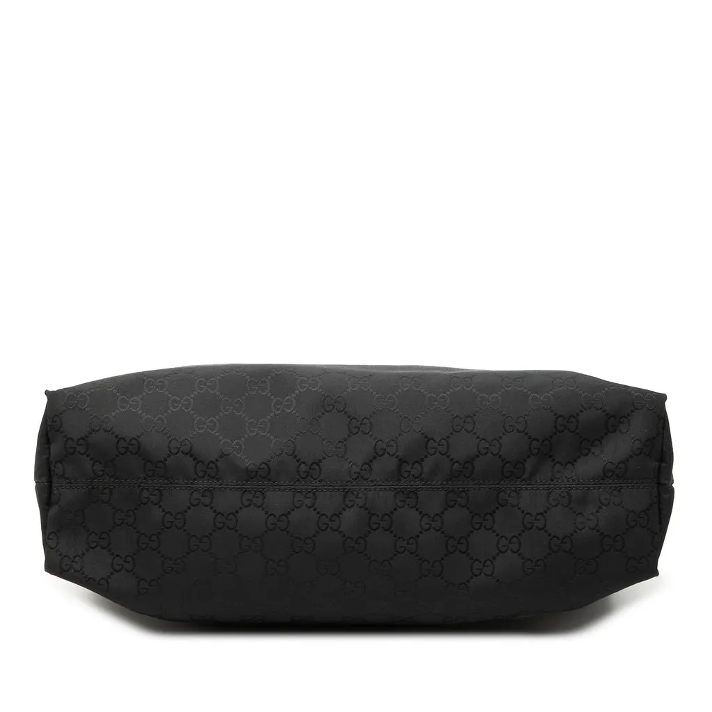 Gucci GG Nylon Web Tote Black Very good - Inside View