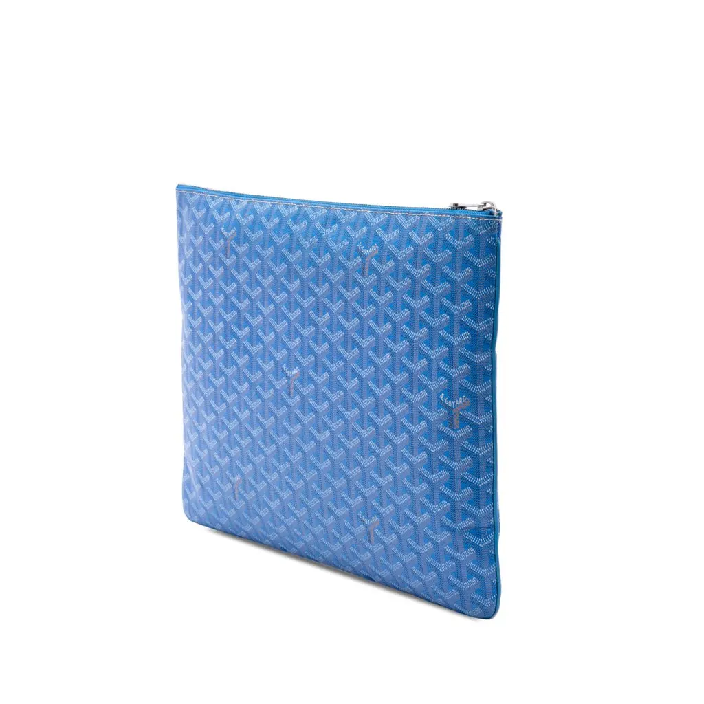 Goyard Goyardine Senat GM Blue Very good - Back View