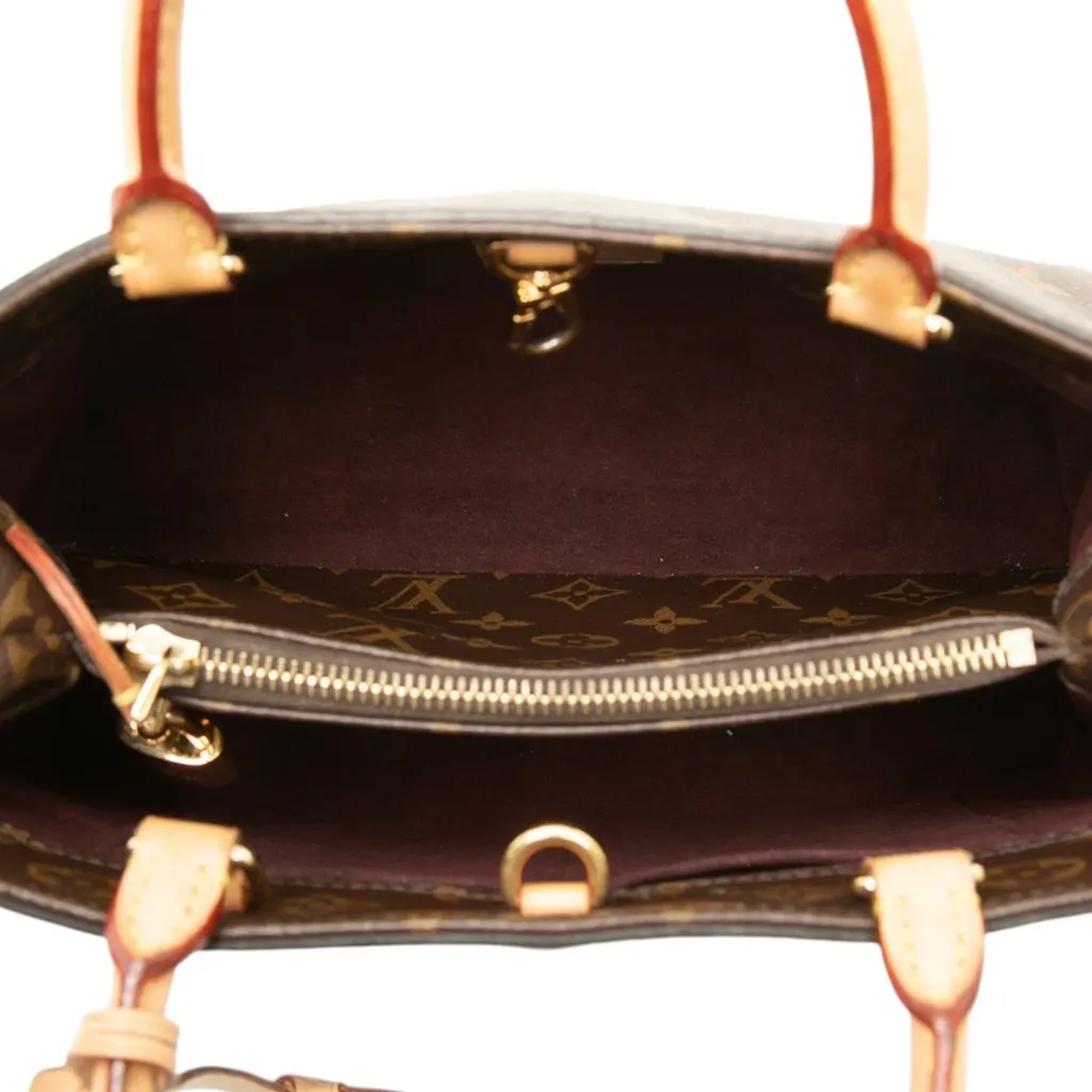 Louis Vuitton Monogram Montaigne BB Brown Canvas Very good - Model View
