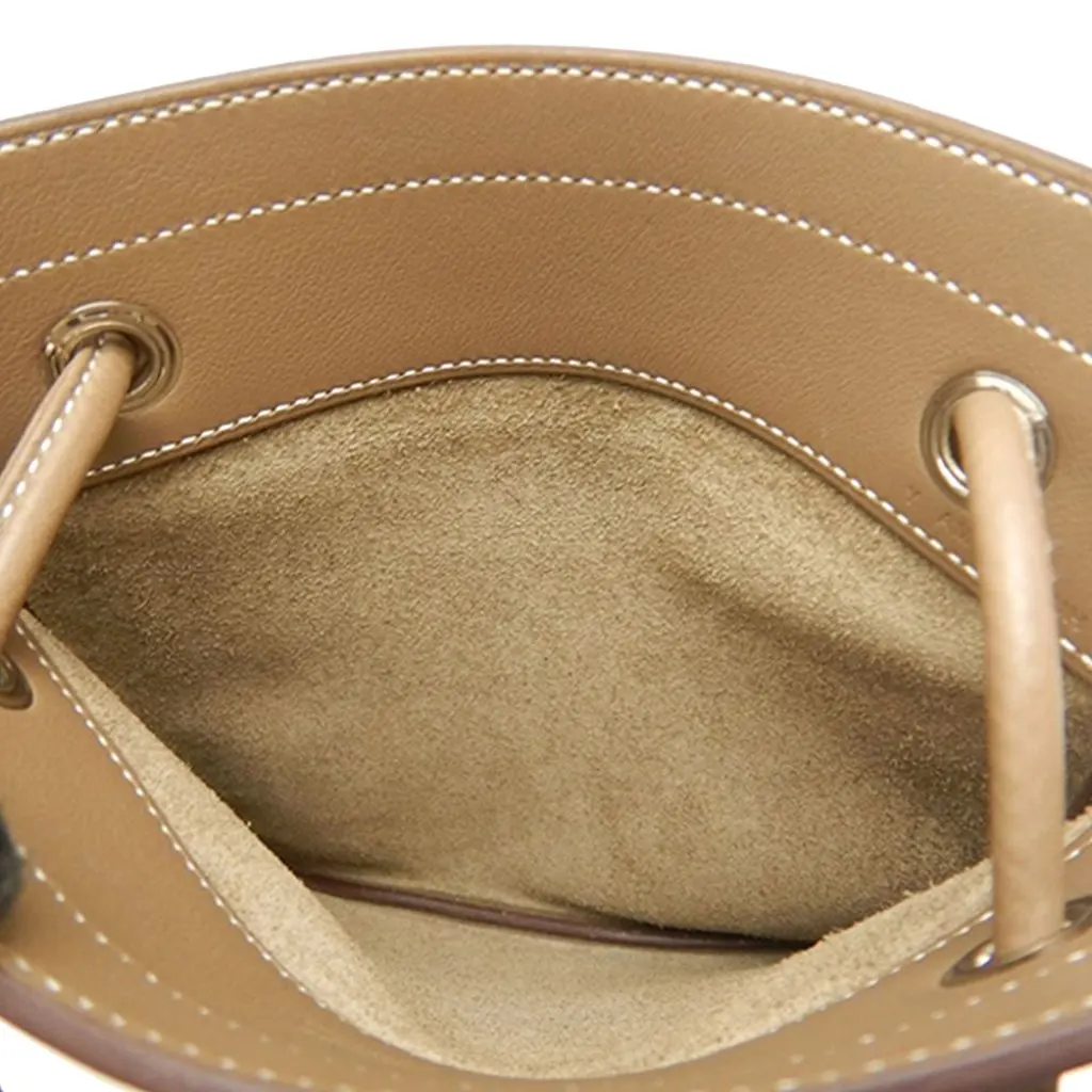 Hermès Mini Swift Aline Bag Brown Leather Very good - Model View