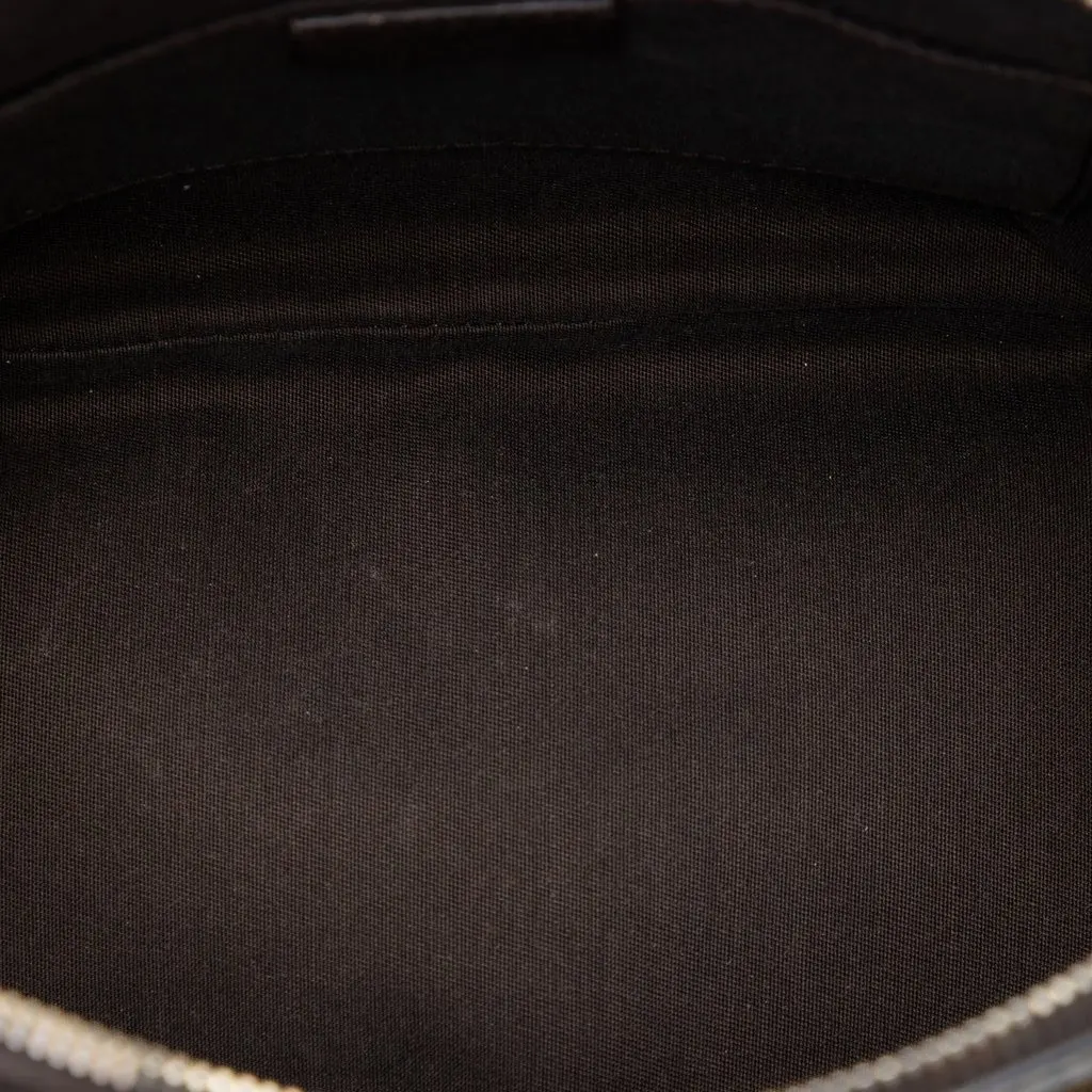 Gucci Mini GG Crystal Dome Satchel Beige Very good - Model View