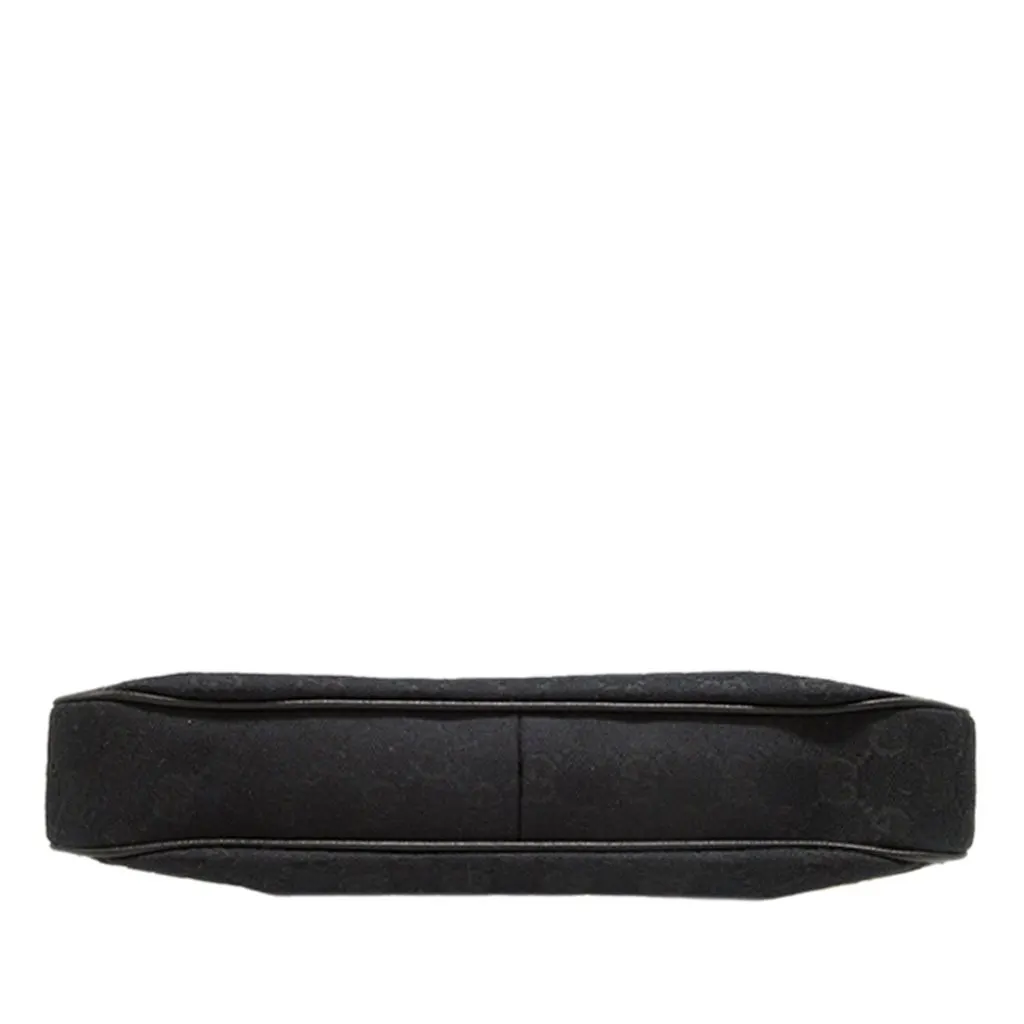 Gucci GG Canvas Abbey D Ring Shoulder Bag Black Very good - Inside View
