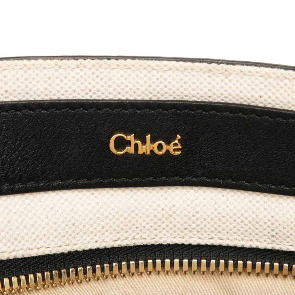 Chloé Grained Calfskin Margaret Satchel Black Leather Good - Box View