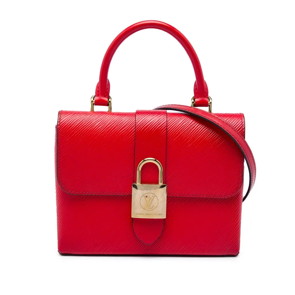 Louis Vuitton Epi Locky BB Red Leather Good - Front View