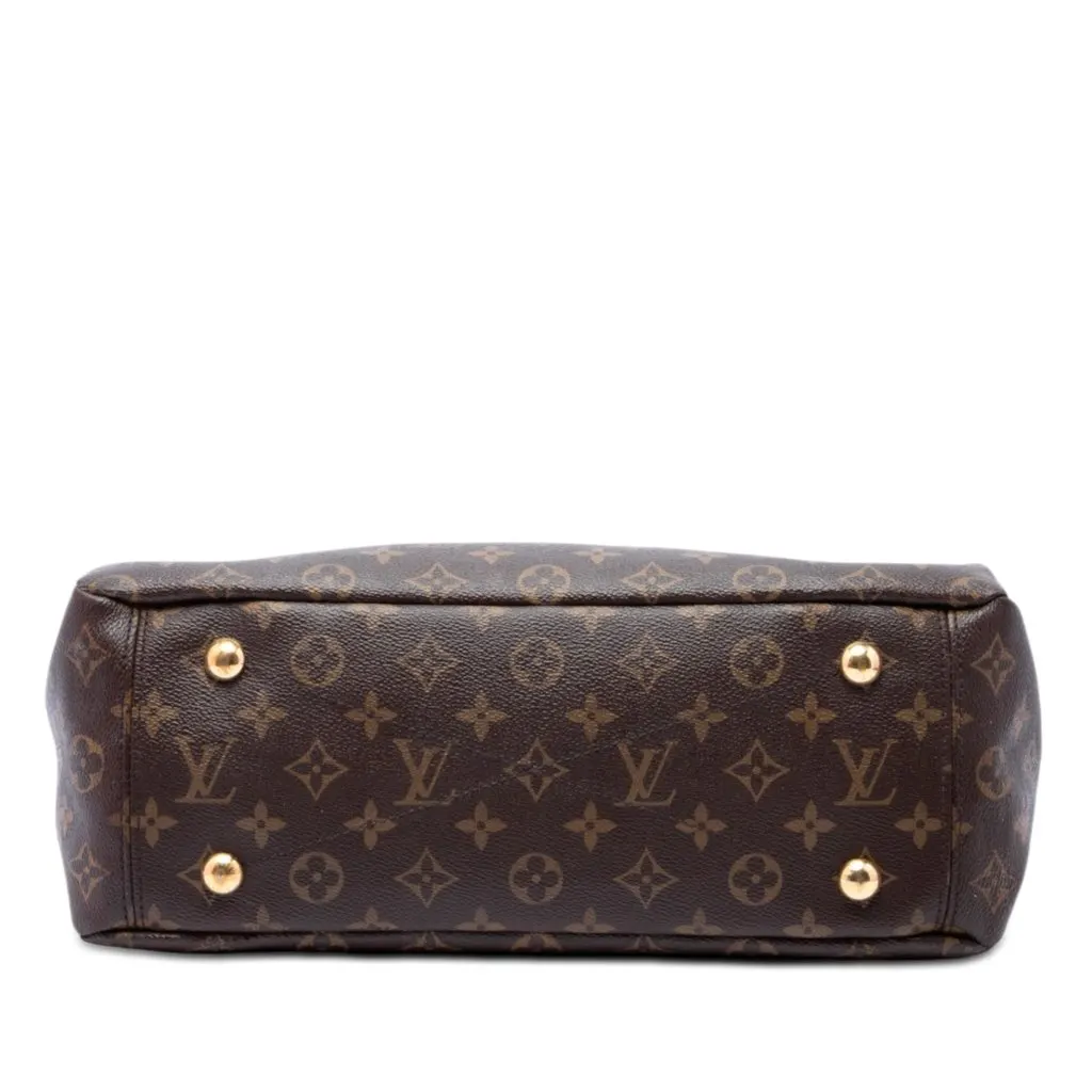 Louis Vuitton Monogram Pallas MM Brown Canvas Very good - Inside View