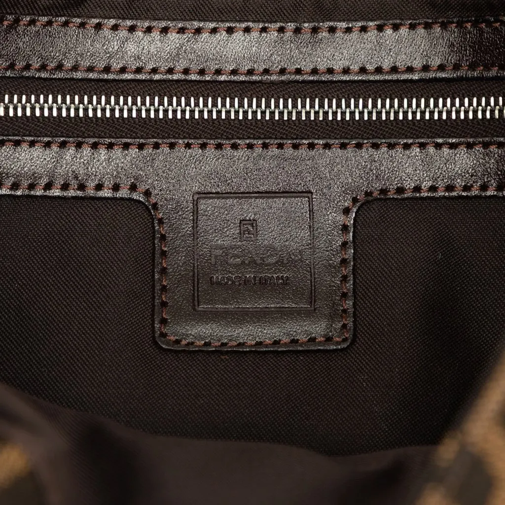 Fendi Zucca Canvas Baguette Brown Very good - Box View