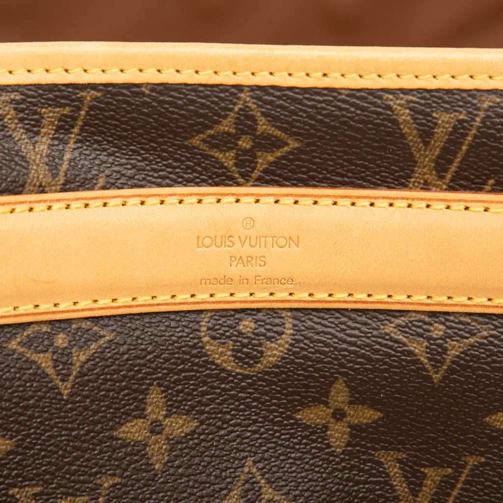 Louis Vuitton Monogram Sac Chien Pet Carrier 50 Brown Canvas Very good - Box View