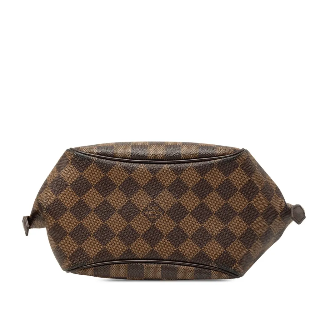 Louis Vuitton Damier Ebene Belem PM Brown Canvas Good - Inside View