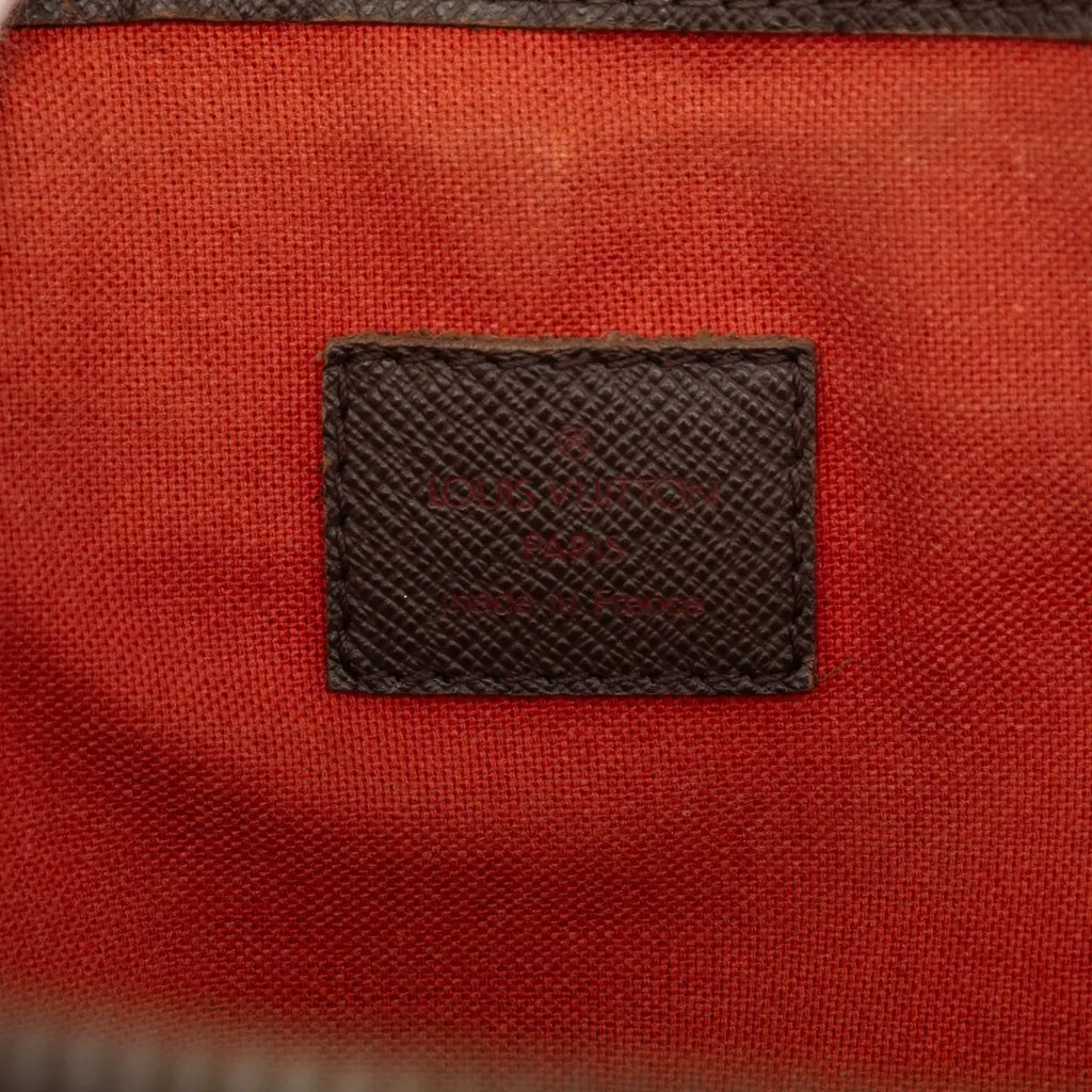 Louis Vuitton Damier Ebene Belem PM Brown Canvas Good - Box View